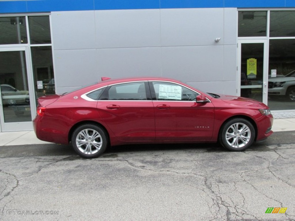 Crystal Red Tintcoat 2015 Chevrolet Impala LT Exterior Photo #95377610