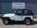Bright White 1992 Jeep Wrangler S 4x4