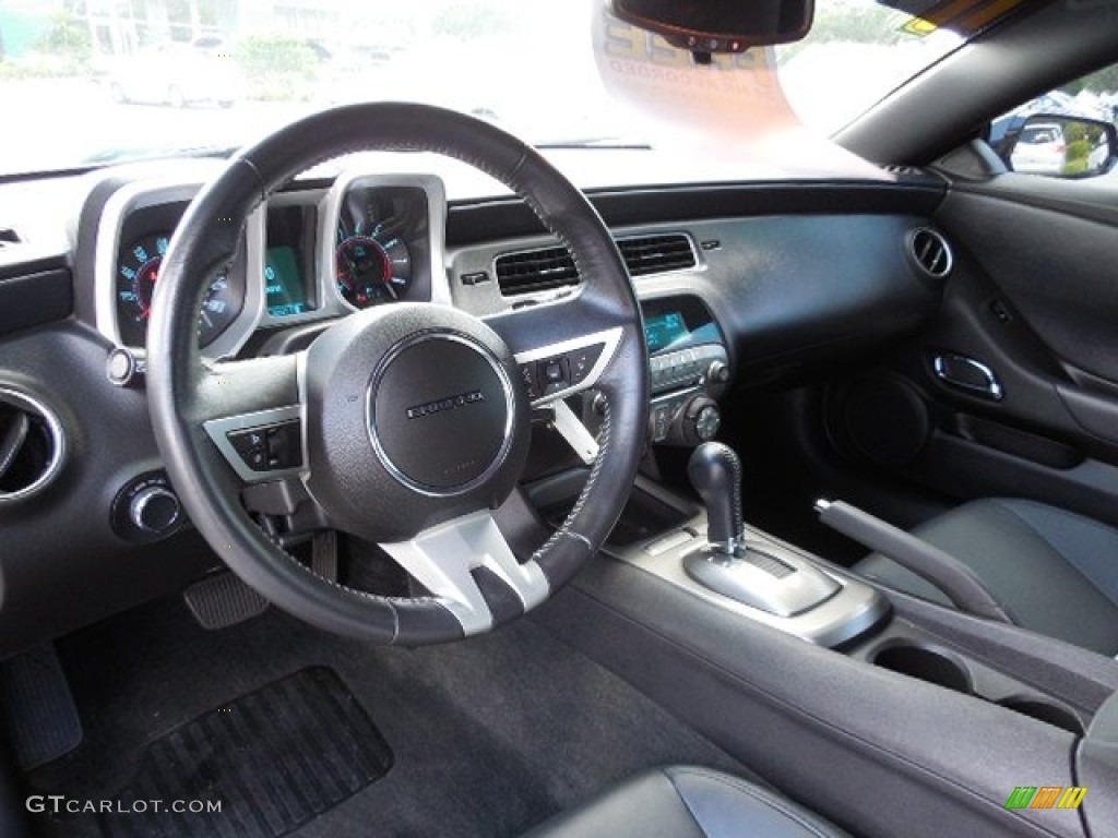 2011 Camaro LT Convertible - Black / Black photo #6