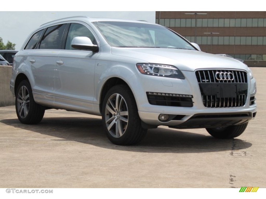 2014 Q7 3.0 TFSI quattro - Ice Silver Metallic / Black photo #1