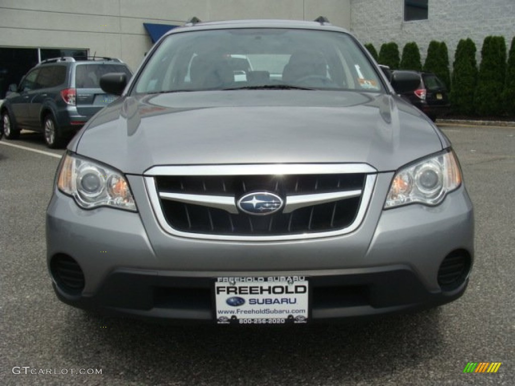 2008 Outback 2.5i Wagon - Quartz Silver Metallic / Off Black photo #2