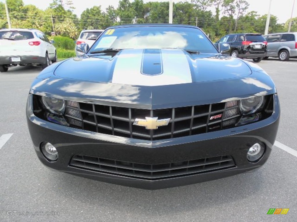 2011 Camaro LT Convertible - Black / Black photo #13