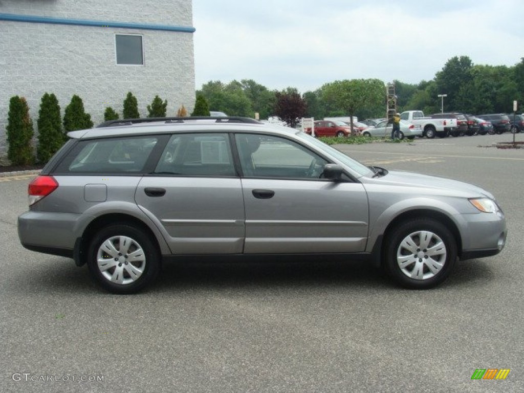 Quartz Silver Metallic 2008 Subaru Outback 2.5i Wagon Exterior Photo #95378501