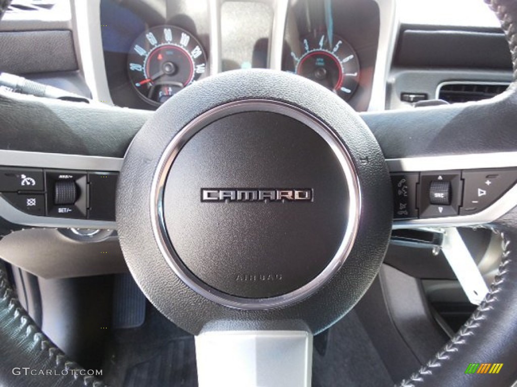 2011 Camaro LT Convertible - Black / Black photo #21