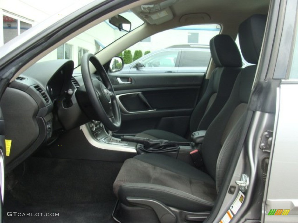 2008 Outback 2.5i Wagon - Quartz Silver Metallic / Off Black photo #14