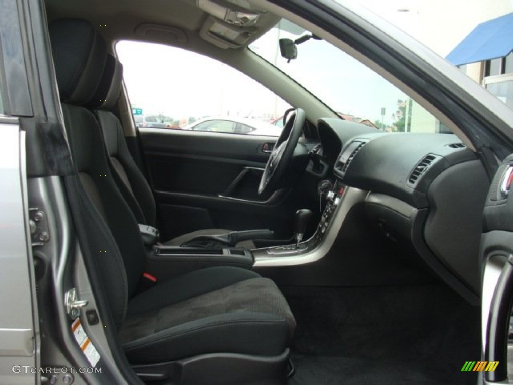 2008 Outback 2.5i Wagon - Quartz Silver Metallic / Off Black photo #15