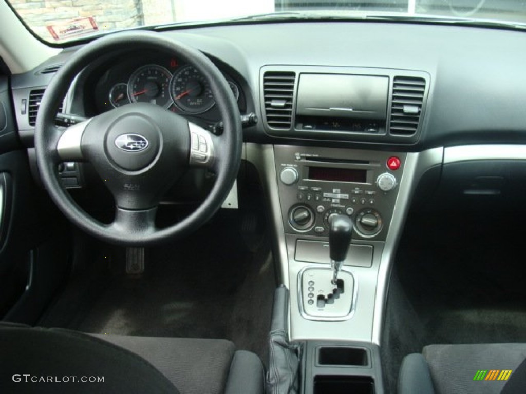 2008 Outback 2.5i Wagon - Quartz Silver Metallic / Off Black photo #16