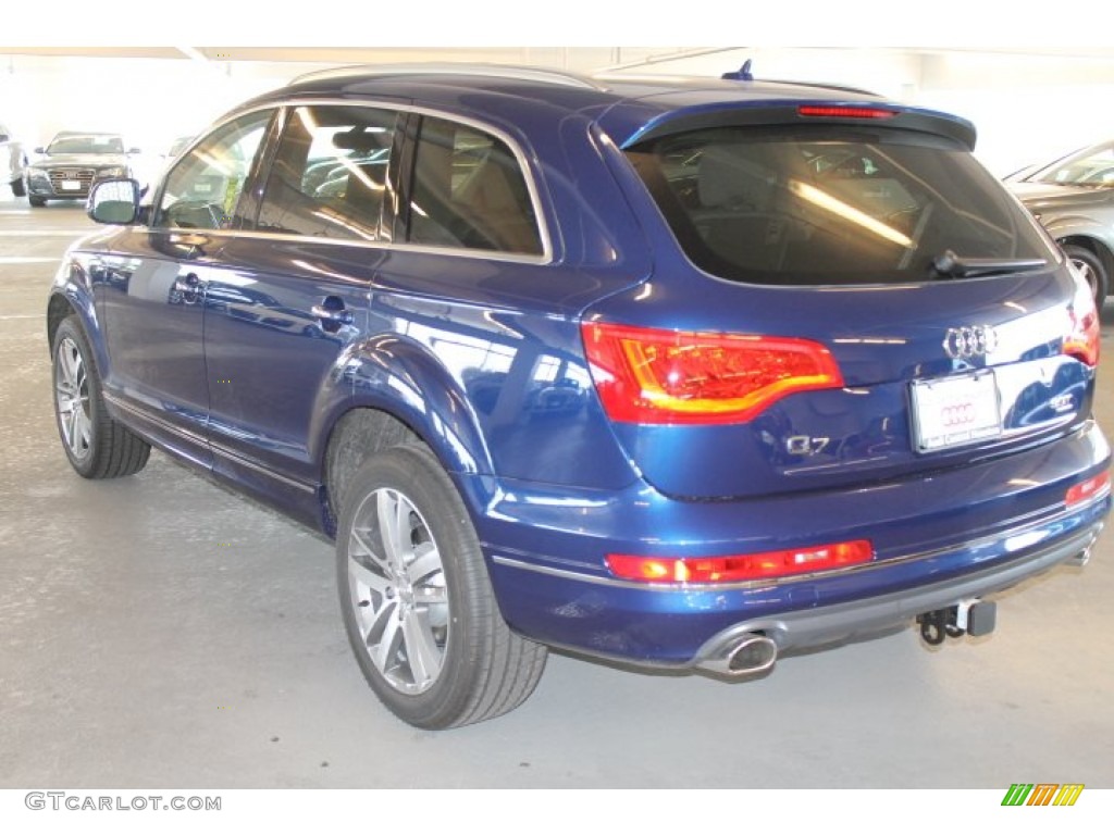 2014 Q7 3.0 TFSI quattro - Scuba Blue Metallic / Cardamom Beige photo #6