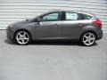 2014 Sterling Gray Ford Focus Titanium Hatchback  photo #6