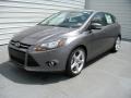 2014 Sterling Gray Ford Focus Titanium Hatchback  photo #7