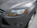 2014 Sterling Gray Ford Focus Titanium Hatchback  photo #9