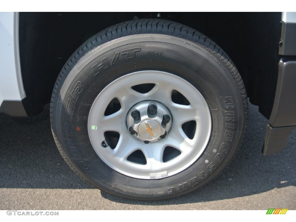 2014 Silverado 1500 WT Regular Cab - Summit White / Jet Black/Dark Ash photo #16