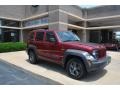 Deep Cherry Red Crystal Pearl 2011 Jeep Liberty Renegade 4x4