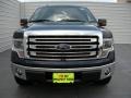 2014 Blue Jeans Ford F150 Lariat SuperCrew 4x4  photo #8