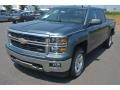 2014 Blue Granite Metallic Chevrolet Silverado 1500 LT Crew Cab 4x4  photo #2