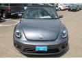 2014 Platinum Gray Metallic Volkswagen Beetle 1.8T Convertible  photo #2