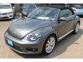 2014 Platinum Gray Metallic Volkswagen Beetle 1.8T Convertible  photo #3