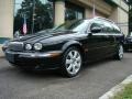 Ebony Black - X-Type 3.0 Sport Wagon Photo No. 1