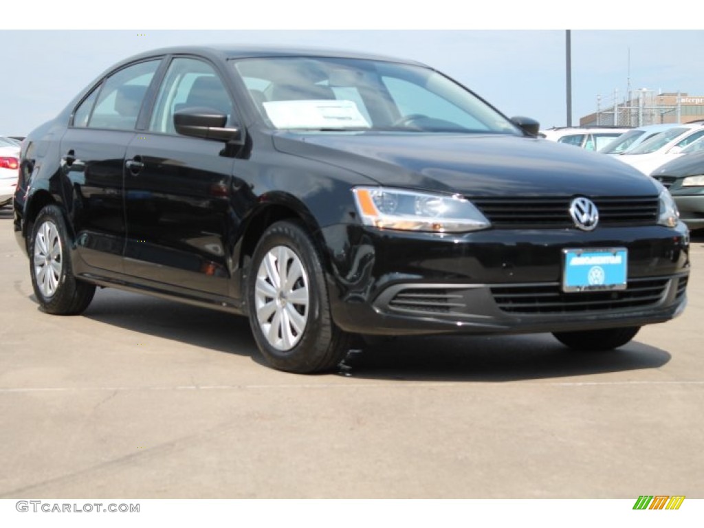 2014 Jetta S Sedan - Black / Titan Black photo #1