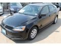 2014 Black Volkswagen Jetta S Sedan  photo #3