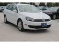 Pure White - Jetta TDI SportWagen Photo No. 1