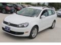 Pure White - Jetta TDI SportWagen Photo No. 3
