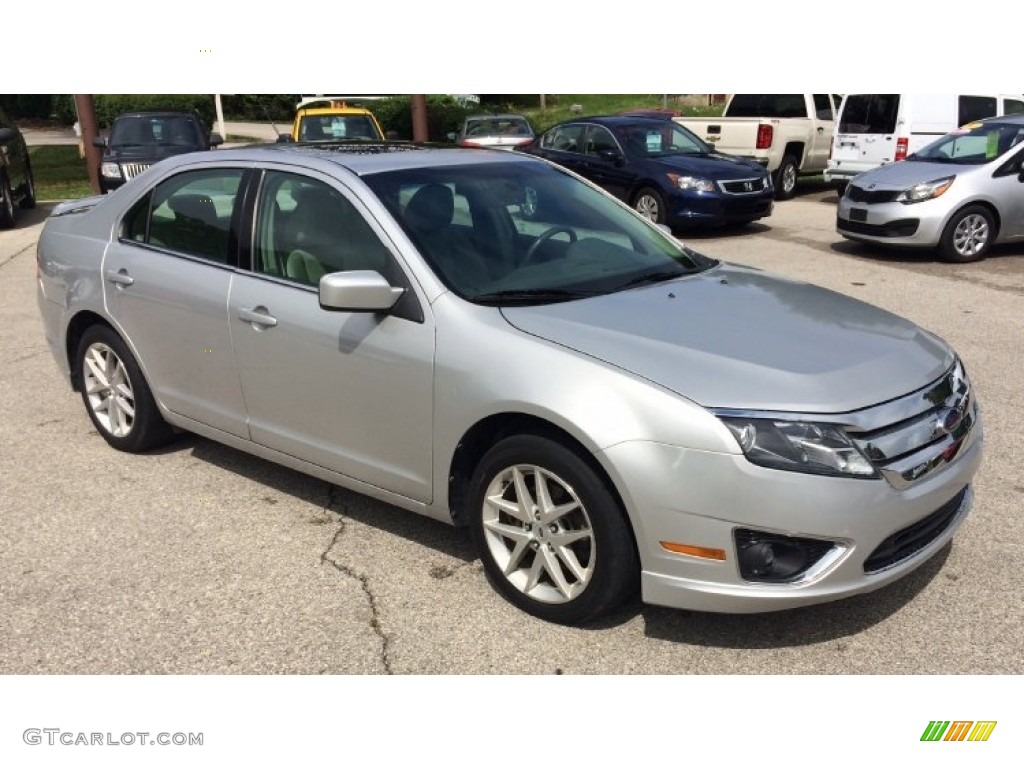 2010 Fusion SEL V6 - Brilliant Silver Metallic / Medium Light Stone photo #1