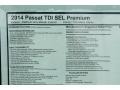 Platinum Gray Metallic - Passat TDI SEL Premium Photo No. 31
