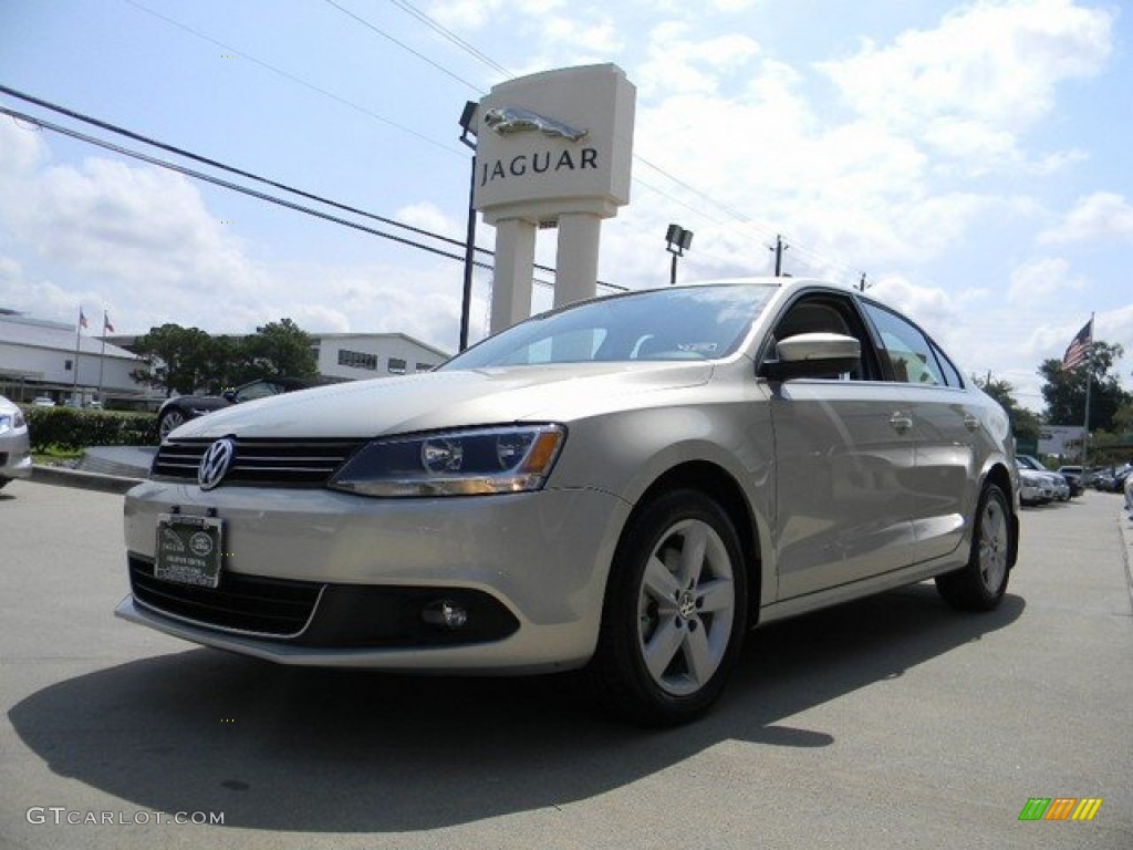 2011 Jetta TDI Sedan - Reflex Silver Metallic / Titan Black photo #6