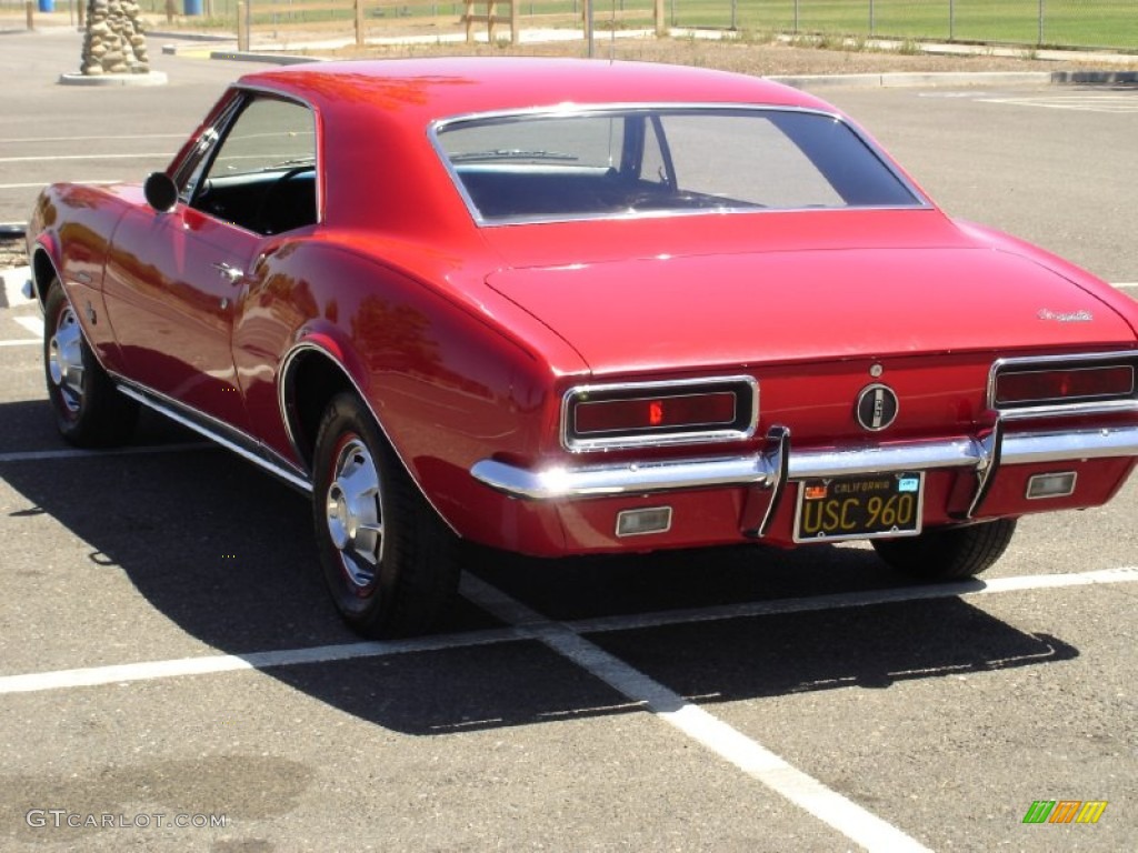 1967 Camaro Rally Sport Coupe - Bolero Red / Black photo #5