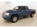 2006 Atlantic Blue Pearl Dodge Dakota SLT Club Cab 4x4  photo #3