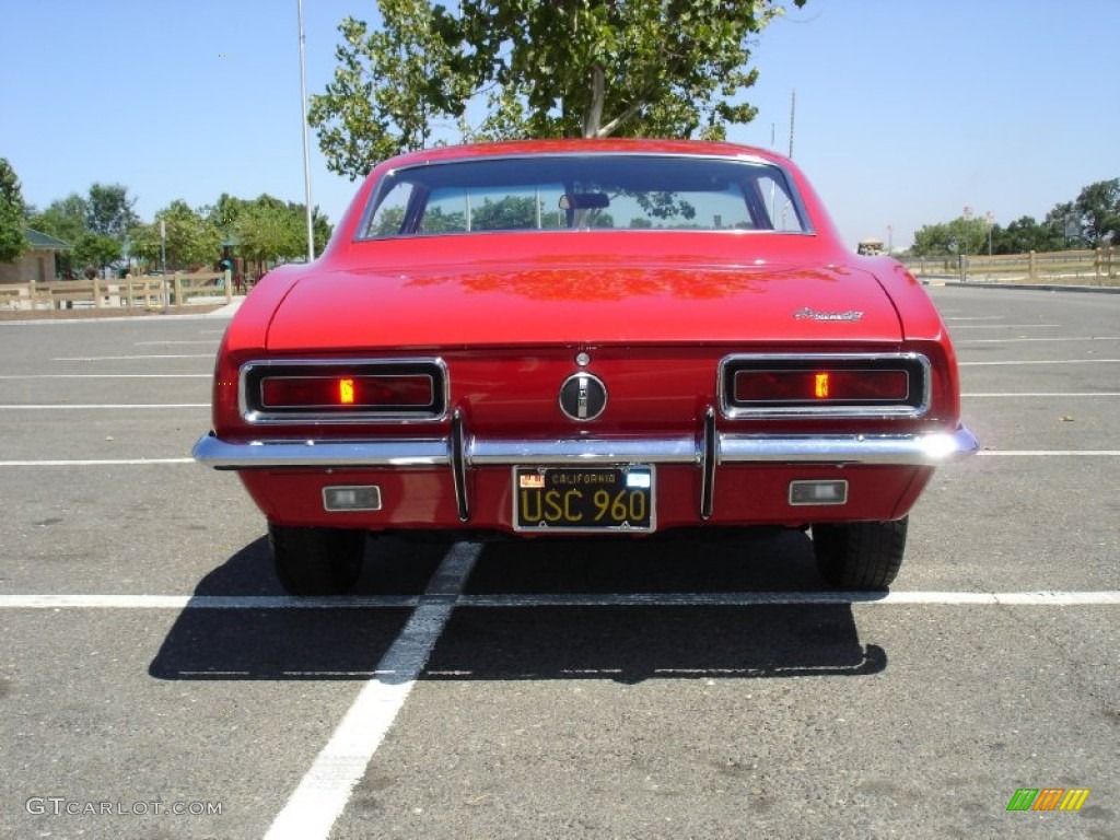 1967 Camaro Rally Sport Coupe - Bolero Red / Black photo #20