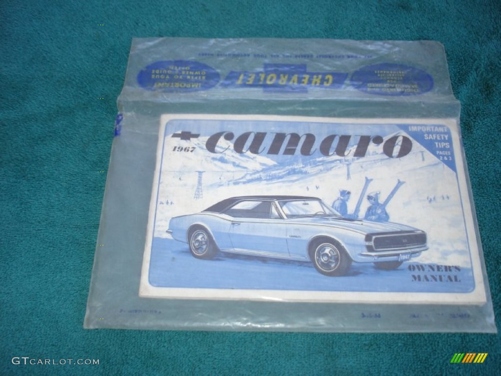 1967 Camaro Rally Sport Coupe - Bolero Red / Black photo #33