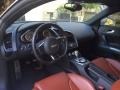 2009 Audi R8 Fine Nappa Tuscan Brown Leather Interior Dashboard Photo