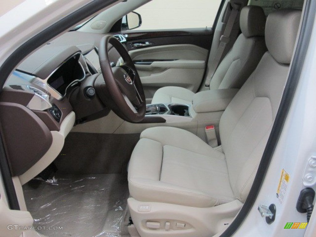 Shale/Brownstone Interior 2014 Cadillac SRX Premium AWD Photo #95393242