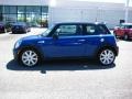 2009 Lightning Blue Metallic Mini Cooper S Hardtop  photo #2