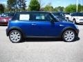 2009 Lightning Blue Metallic Mini Cooper S Hardtop  photo #6