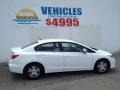 2012 Taffeta White Honda Civic Hybrid Sedan  photo #26