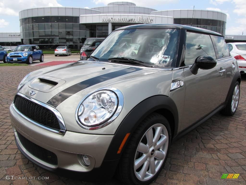 2008 Cooper S Hardtop - Sparkling Silver Metallic / Grey/Black photo #1