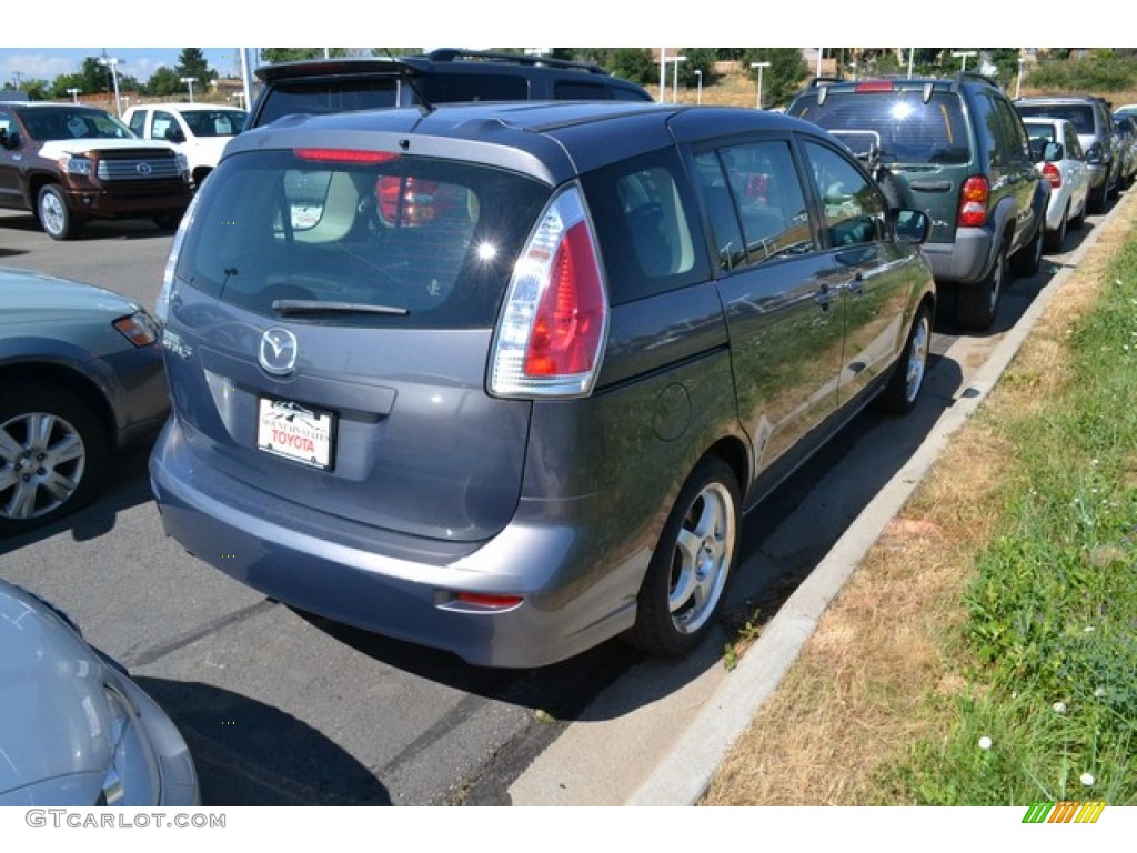 2010 MAZDA5 Sport - Galaxy Gray Mica / Black photo #2