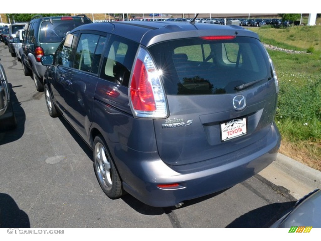 2010 MAZDA5 Sport - Galaxy Gray Mica / Black photo #3