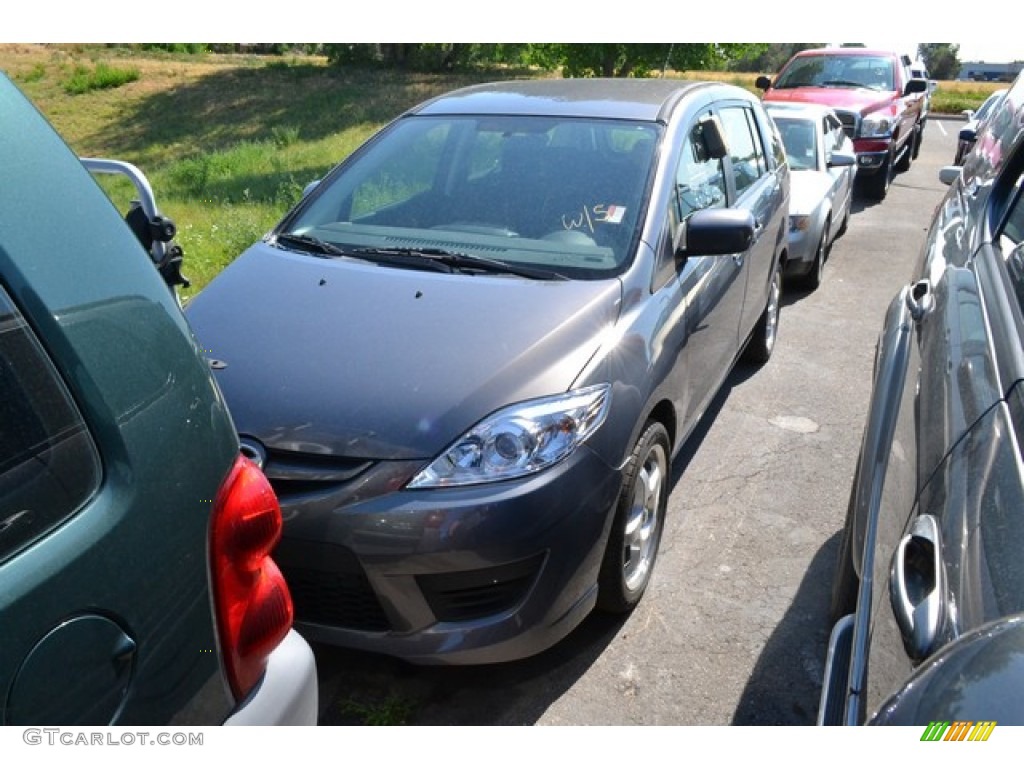 2010 MAZDA5 Sport - Galaxy Gray Mica / Black photo #4
