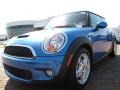 2009 Laser Blue Metallic Mini Cooper S Hardtop  photo #9