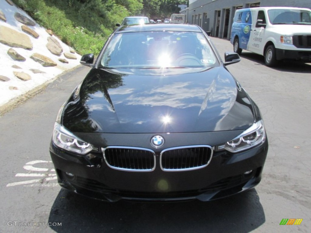 2014 3 Series 335i xDrive Sedan - Jet Black / Black photo #8