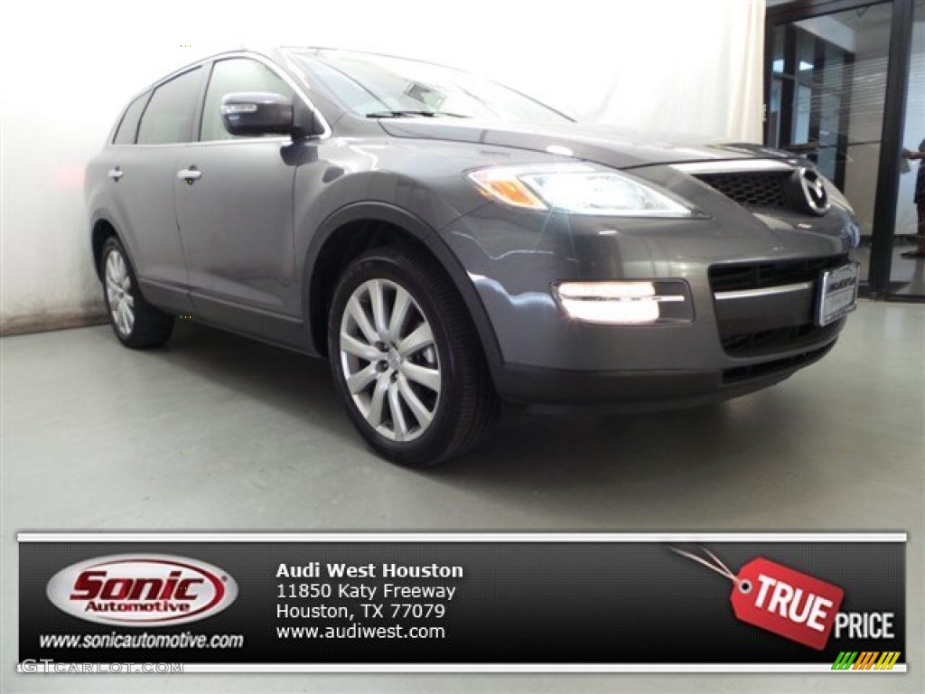 2008 CX-9 Grand Touring - Galaxy Gray Mica / Black photo #1
