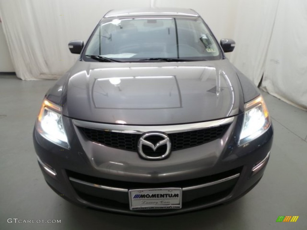 2008 CX-9 Grand Touring - Galaxy Gray Mica / Black photo #2
