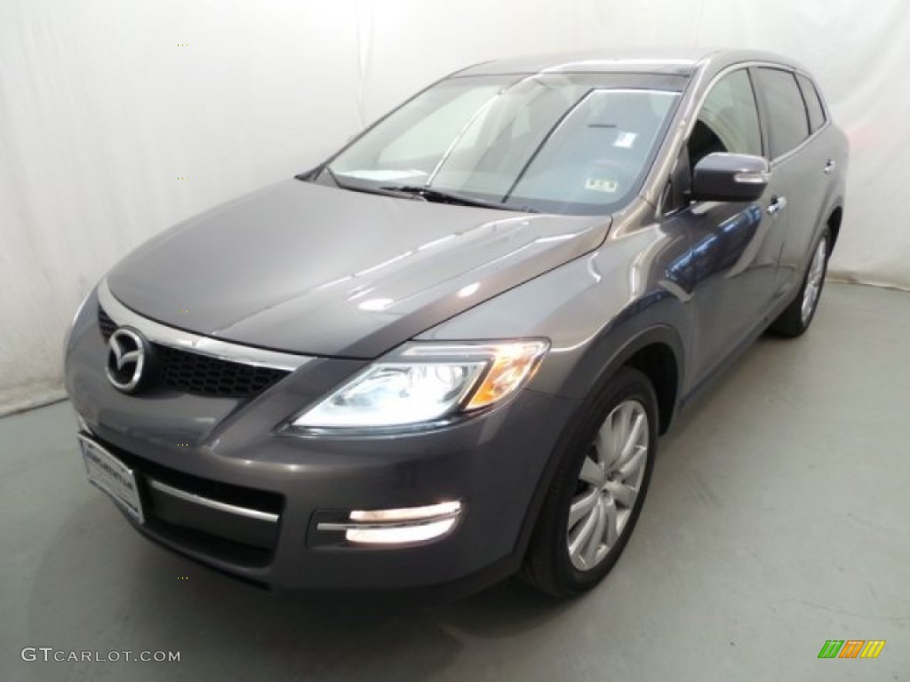 2008 CX-9 Grand Touring - Galaxy Gray Mica / Black photo #3