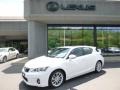 2012 Starfire White Pearl Lexus CT 200h Hybrid Premium  photo #1