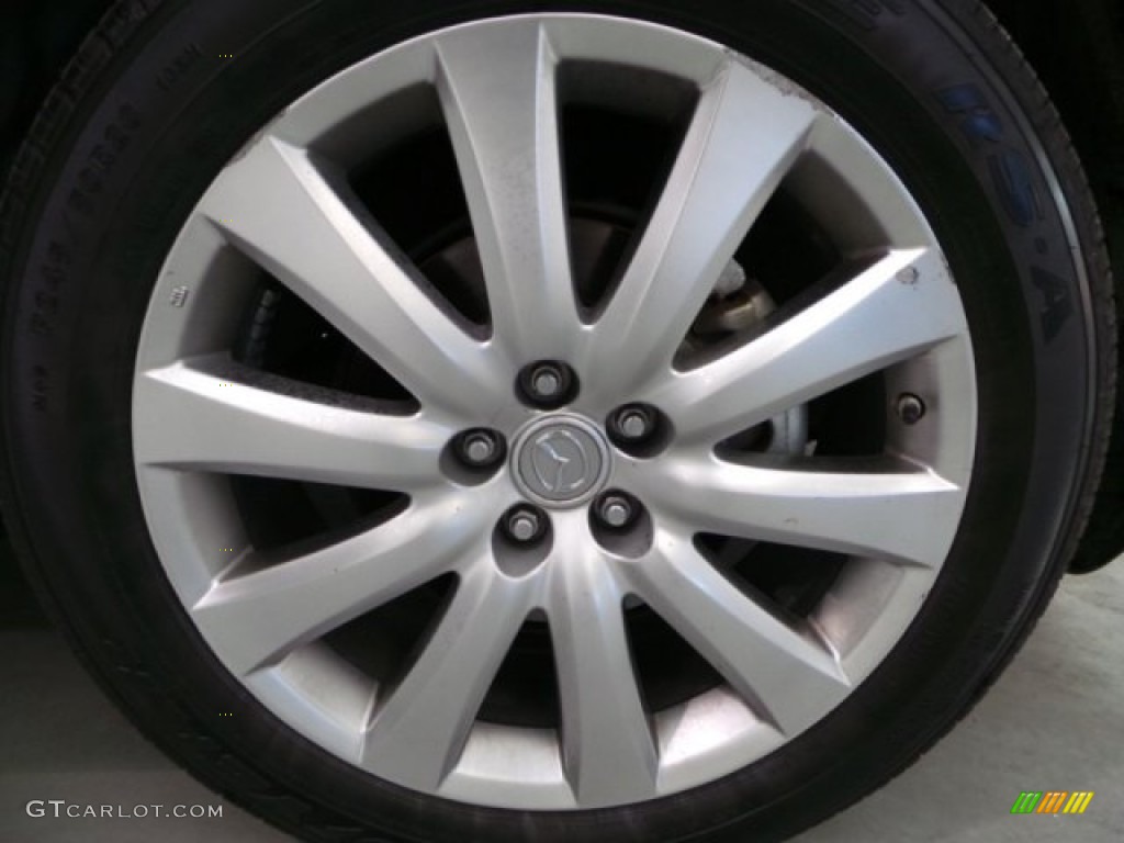 2008 CX-9 Grand Touring - Galaxy Gray Mica / Black photo #8