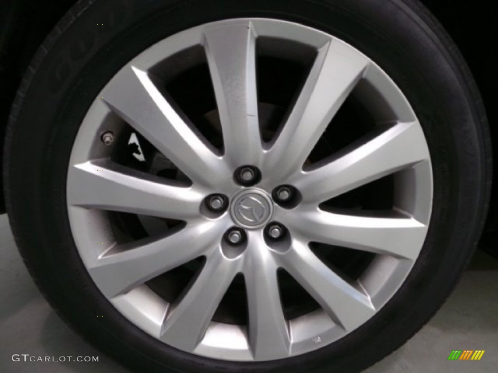 2008 CX-9 Grand Touring - Galaxy Gray Mica / Black photo #9